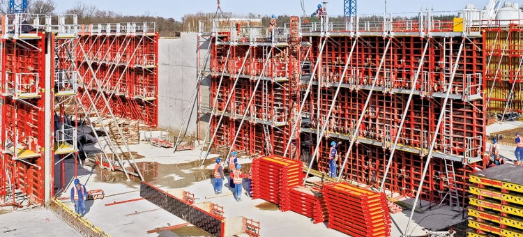 опалубка крупнощитовая